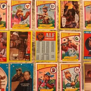 Vintage ALF Trading Cards 1987